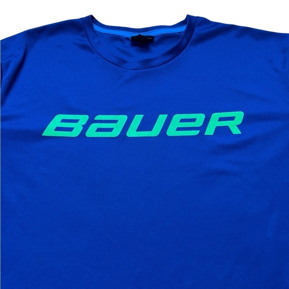 Bauer - Men’s Navy Blue Jersey Long Sleeve Sz XL - Picture 4 of 6